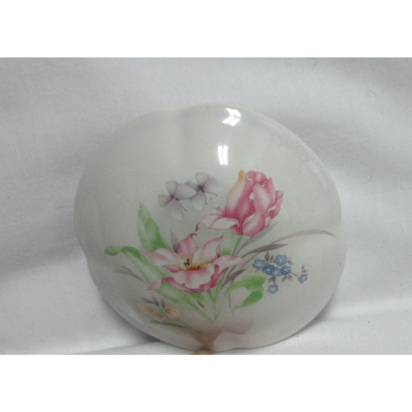 VTG San Francisco CERAMIC MUSICICAL/TRINKET Box Floral DESIGN Taiwan - Picture 8 of 9
